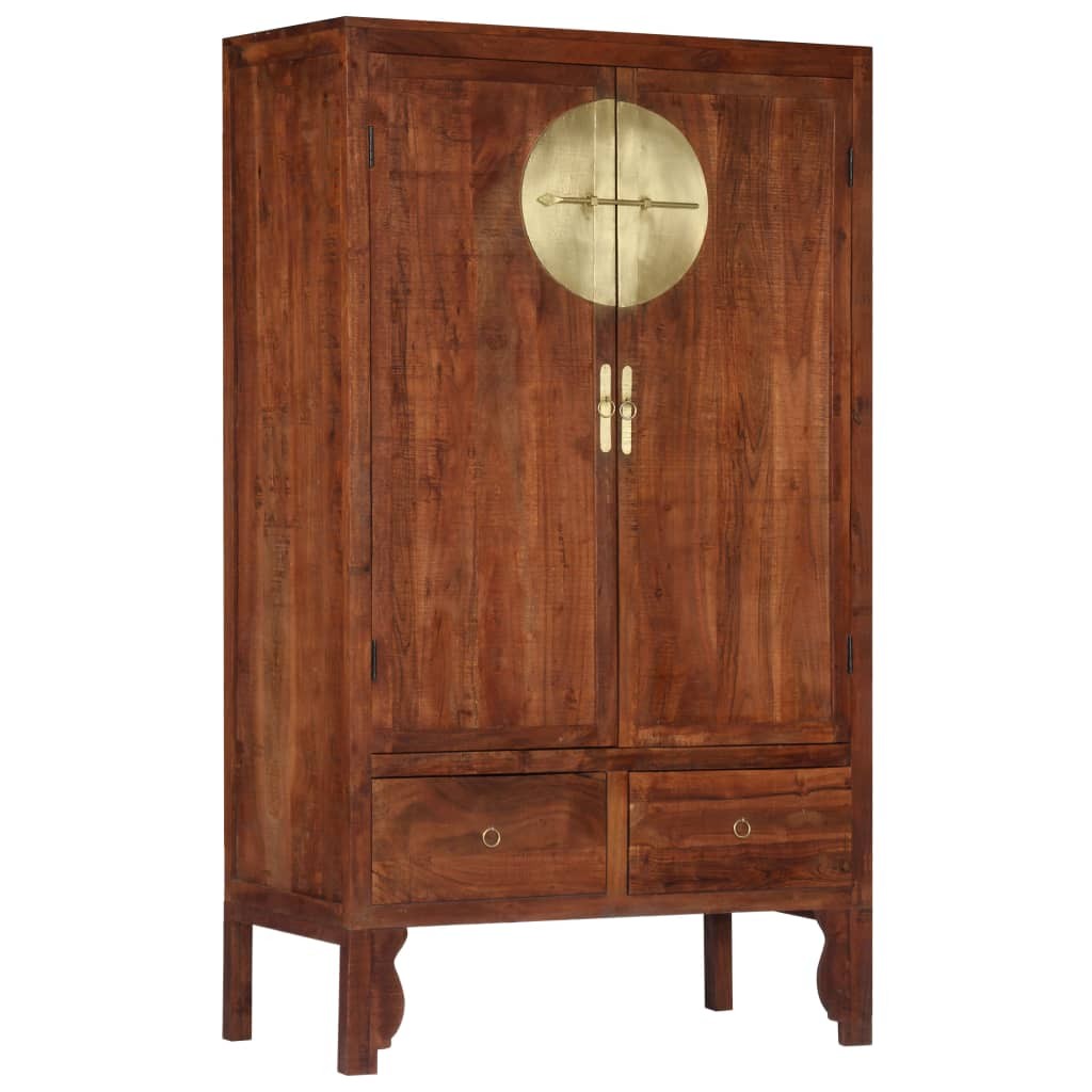 Wardrobe 100x50x175 cm Solid Acacia Wood